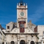 The City Sentinel with the clock tower, built in 1562. The tower was built in the beginning of the 19th century.